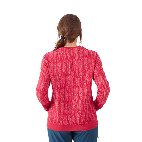 Mammut Jersey Ml, Hombre, Dragon Fruit prt1, M