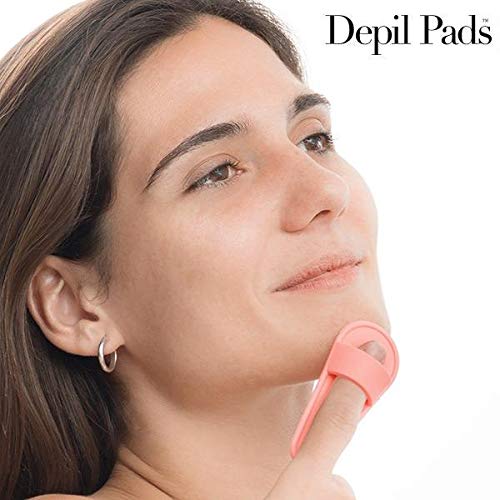 Mamzelle O Depil Pads - Almohadillas exfoliantes con 5 recambios grandes