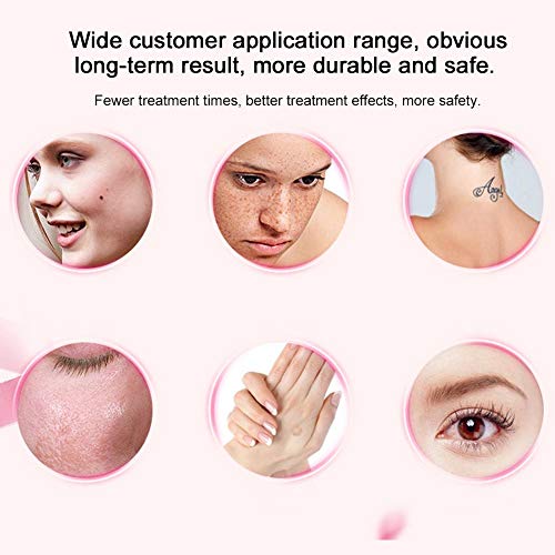 Manchas Cara Eliminación, Pluma para eliminar manchas, Tatuaje cicatriz Mole Pecas Eliminación Dark Spot Remover Machine Plasma, luz LED rojo 3 tipos Frecuencia (EU)