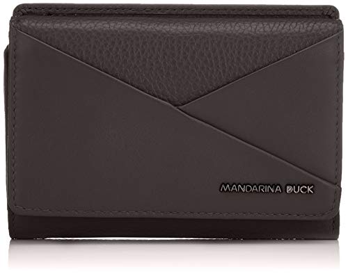 Mandarina Duck Athena Portafoglio, Billetera para Mujer, Negro (Nero/Black), 10x21x28.5 cm (B x H x T)
