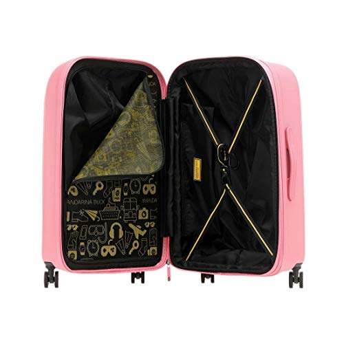 Mandarina Duck Logoduck + Maleta con 4 ruedas pink 69 cm