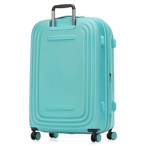 Mandarina Duck Logoduck + Maleta con 4 Ruedas Turquesa 69 cm