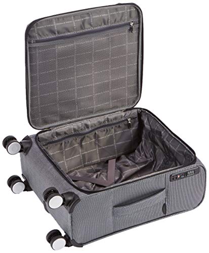 Mandarina Duck Md20 Lux Trolley, Bolso de mano. Unisex Adulto, Negro (Titanium), 40x55x20 centimeters (W x H x L)