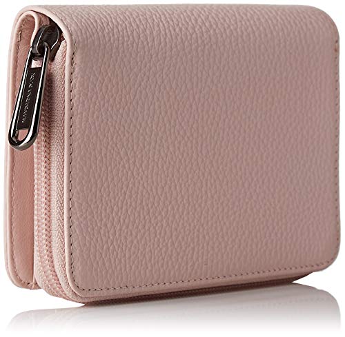 Mandarina Duck Mellow Leather Portafoglio, Cartera. para Mujer, Rosa (Rose Metal), 2x10x19 Centimeters (W x H x L)