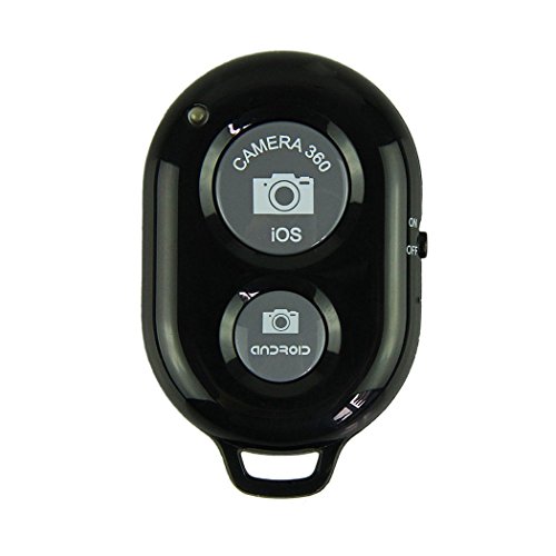 Mando a Distancia Bluetooth Palo Selfie, Disparador Cámara de Fotos Smartphone, Remote Shutter