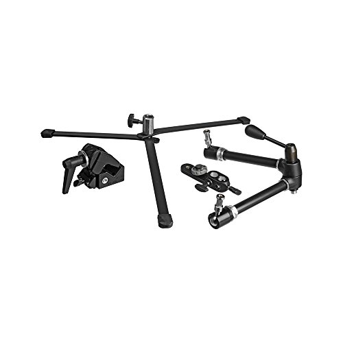 Manfrotto 143 - Kit Brazo de fricción Variable (143 N/BKT, 035, 003), 33.5x21x6 cm