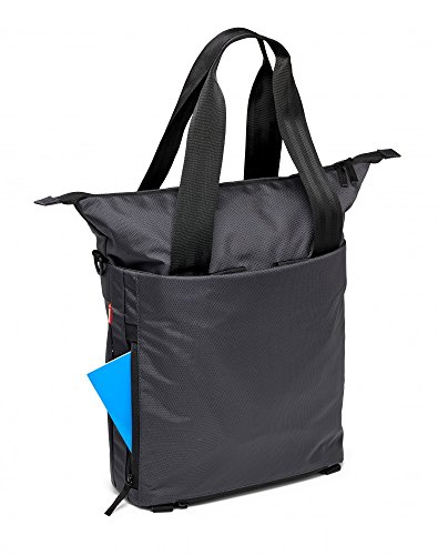 Manfrotto MB MN-T-CH-20 Manhattan Changer-20 Bolsa 3 en 1 (Hombro, Bolsa de Mano, Mochila), con Conexión para Trípode, Inserto Extraíble, DSLR y Sin Espejo con Objetivo Mediano/Largo, Revestido