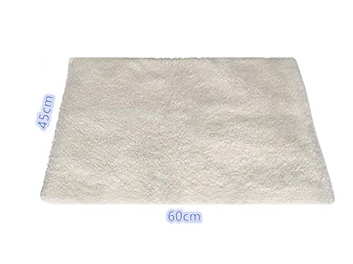 Manta autocalentable para Gatos & Perros,Manta Eléctrica para Mascotas Prueba de Agua Almohadillas,Manta térmica,sin Electricidad y baterías, Cojín de Calor,ecológico,60x45 cm