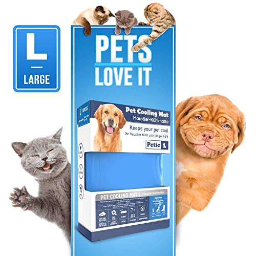 Manta Refrescante Perro Manta Refrigerante Perro Alfombrilla Refrescante Para Perros Cama Fria para Perros Grandes Esterilla Refrigerante Perro Manta Fria para Perros Gatos Mascotas Cooling Mat 90x50