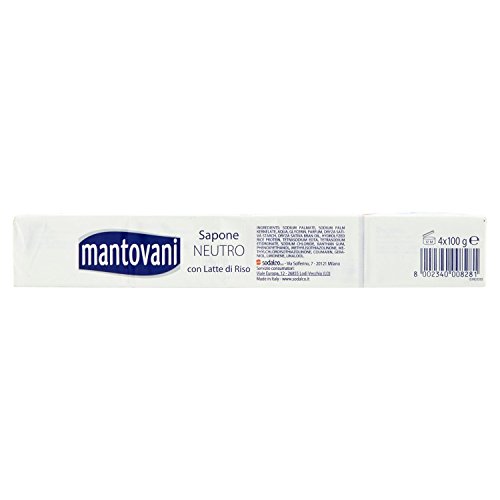 Mantovani Jabón 100 grx4 neutro