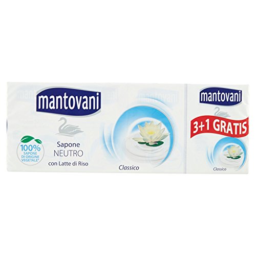 Mantovani Jabón 100 grx4 neutro