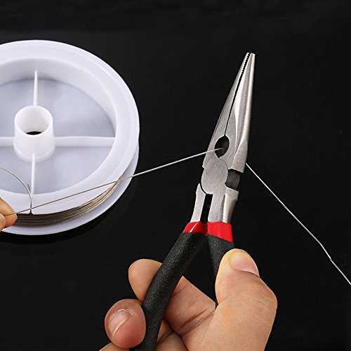 ManYee Jewelry Making Kit Pulseras Collares Accesorios de joyería Herramientas de juego Materiales Juegos de alambre Adecuado para hacer Braceletc Necklace Jewelry, Craft