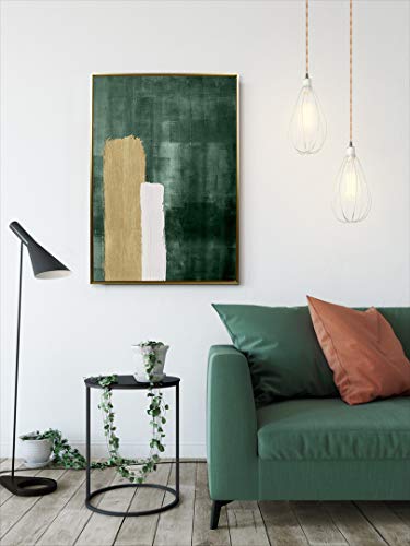 Mapa Mundi Cuadros decoración salón, Pared, Comedor, hogar, casa, Pasillo, recibidor, habitación, Dormitorio. Cuadro Decorativo Moderno con Marco. 50x70 cm Abstracto (Abstracto 3)