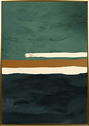 Mapa Mundi Cuadros decoración salón, Pared, Comedor, hogar, casa, Pasillo, recibidor, habitación, Dormitorio. Cuadro Decorativo Moderno con Marco. 50x70 cm Abstracto (Abstracto 1)