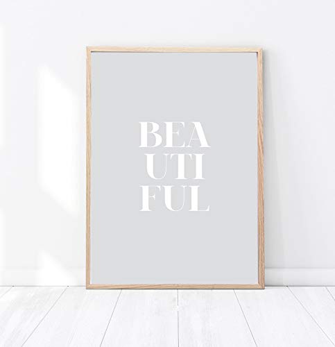 Mapa Mundi Láminas Decorativas para salón, Comedor, habitación, Dormitorio, Pasillo. Set de 6 Posters Modernos DIN A3 y DIN A4. Sin Marco. (Azul)