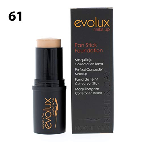 Maquillaje Corrector en Barra Color N.61 EVOLUX Pan Stick Foundation 18 gr.