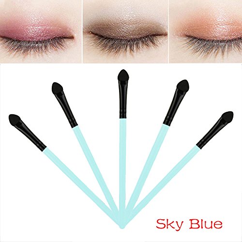 Maquillaje cosmético cepillo Yesmile ❤️ Maquillaje de esponja 5 piezas Sombra Eyeliner Brush Sponge Herramienta aplicadora