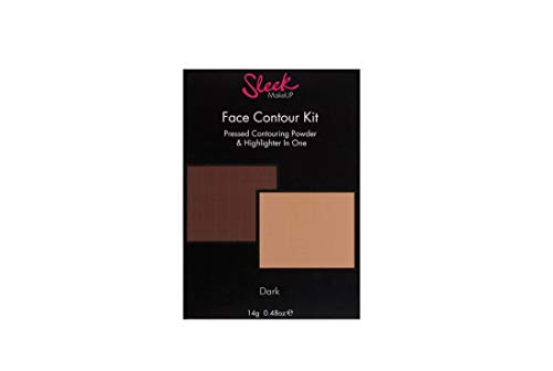 Maquillaje Elegante Face Contour Kit oscuro 15g, 1er Pack (1 x 15 g)