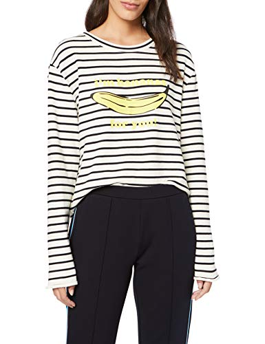 Marc O´Polo Denim 946411954087 Sudadera, (4119 Sweat Stripe C01), Medium para Mujer