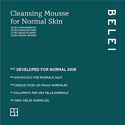 Marca Amazon - Belei Espuma limpiadora para pieles normales, 125 ml