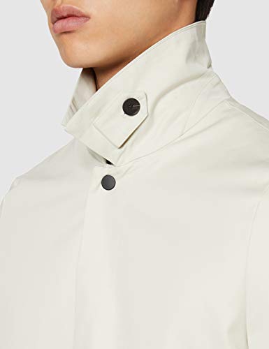 Marca Amazon - find. Impermeable Hombre, Beige (Stone), XL, Label: XL
