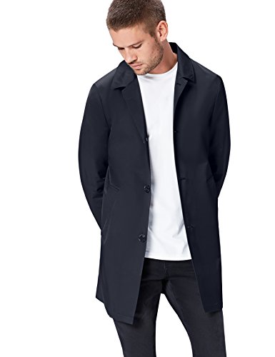 Marca Amazon - find. Mac - Chaqueta Hombre, Azul (Navy), M, Label: M