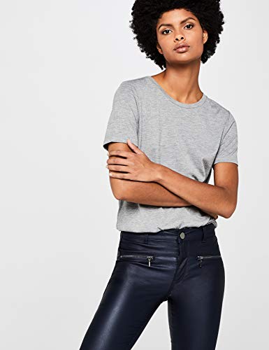 Marca Amazon - find. Pantalones Mujer, Azul (azul marino), 46, Label: XXL