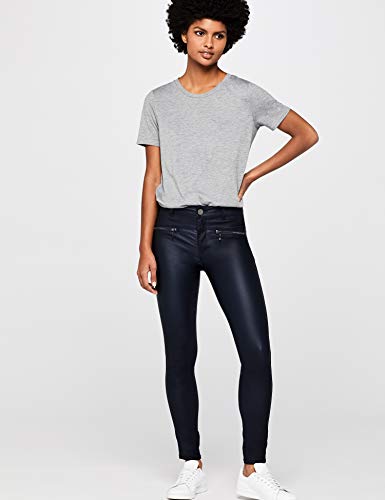 Marca Amazon - find. Pantalones Mujer, Azul (azul marino), 46, Label: XXL