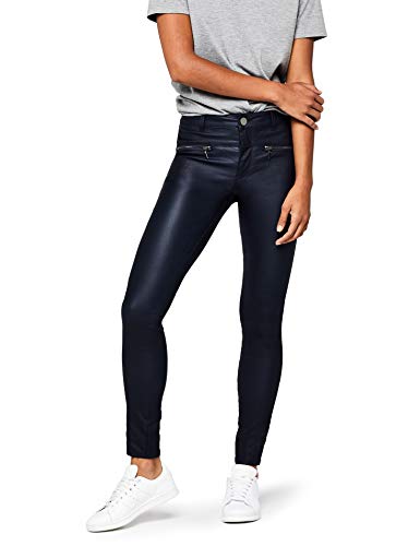 Marca Amazon - find. Pantalones Mujer, Azul (azul marino), 46, Label: XXL