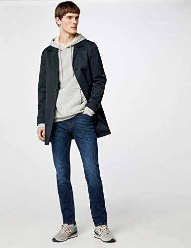 Marca Amazon - find. Skinny - Jeans Hombre, Azul (Indigo Indigo), 36W / 32L, Label: 36W / 32L