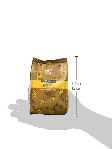 Marca Amazon - Happy Belly Nueces mondadas, 7 x 150gr