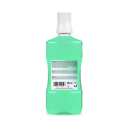 Marca Amazon - Solimo - Colutorio Menta Fresca, 6x500ml