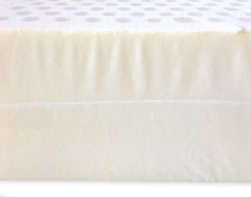 Marcapiuma - Colchón Látex Matrimonio 150x190 Alto 18 cm - SEVENLIFE 18 - H2 Medio/Blando - 7 Zonas Ergonómico Antiácaros Antialérgico - Funda desenfundable Aloe Vera - 100% Fabricado en Italia