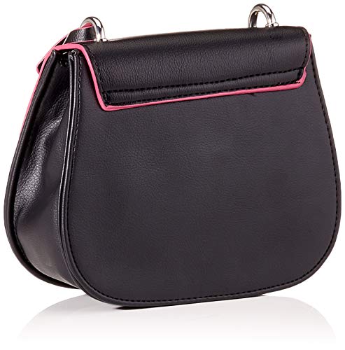 Marco Tozzi 2-2-61012-24 - Bolso de hombro de Sintético Mujer, color Negro, talla 4,5x7x19 cm (B x H x T)