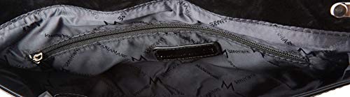 MARIA MARE Mariamare INOA, Bolso de mano para Mujer, Negro (Afelp/Ch Negro), 4x18x29 cm (W x H x L)