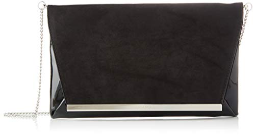 MARIA MARE Mariamare INOA, Bolso de mano para Mujer, Negro (Afelp/Ch Negro), 4x18x29 cm (W x H x L)