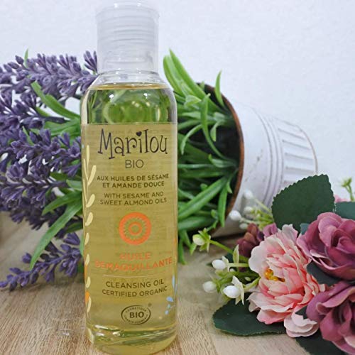 Marilou Bio – Gama Classic – Cuidado para el rostro – Aceite desmaquillante – Botella de 100 ml – Sí al aceite. Desmaquillante, hidrata, calma