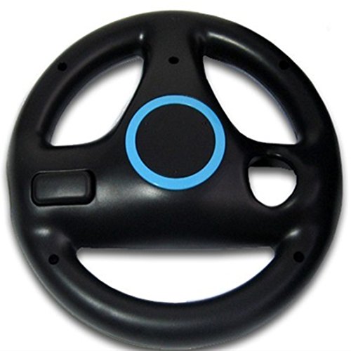 Mario Kart Mando volante para uso con Nintendo Wii Negro [PC]