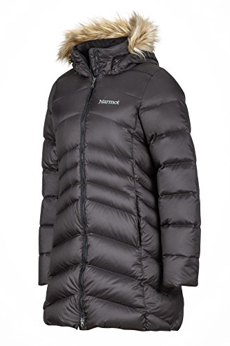 Marmot Wm's Montreal Coat Chaqueta De Plumas Aislante Ligera, 700 Pulgadas Cúbicas, Abrigo para Exteriores, Anorak Agua, Resistente Al Viento, Mujer, Black, M