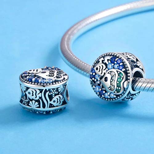Marni's - Charm Peces Tropicales | Regalos Originales para Mujer | Colgantes Mujer | Compatibles Pulsera Pandora Charm Plata | Regalos para Madres, Amigas, Novia (Peces Tropicales)
