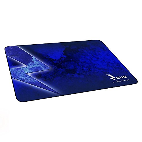 Mars Gaming MMPZE1 - Alfombrilla gaming para PC (base de caucho natural, superficie nanotextil, máxima comodidad y rendimiento), color azul