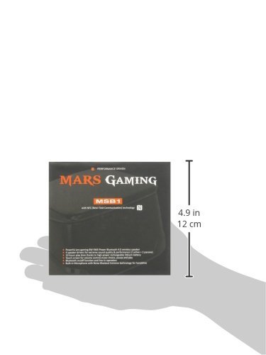 Mars Gaming MSB1, altavoces bluetooth 8W, Jack 3.5, Pc/Mac/smartphone/tablet,USB