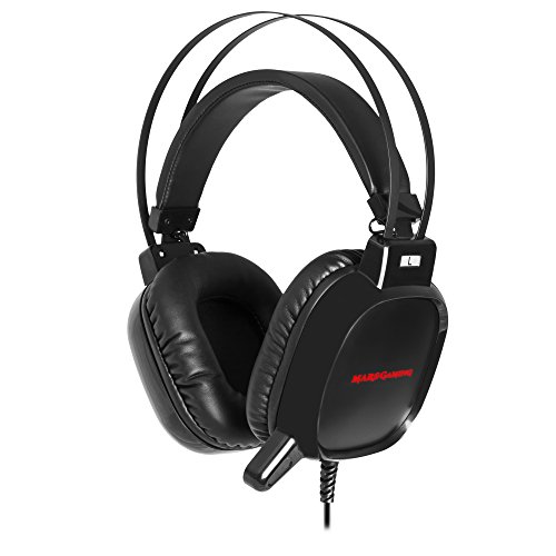 MARSGAMING MCPRGB, Pack Gaming RGB Teclado, Ratón, Auriculares y Alfombrilla