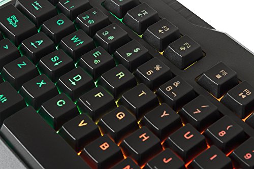 MARSGAMING MCPRGB, Pack Gaming RGB Teclado, Ratón, Auriculares y Alfombrilla