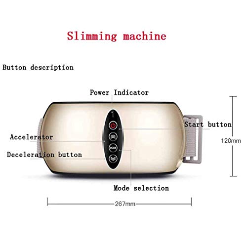 Masajeador Abdominal con Calefacción, Tratamiento De Adelgazamiento del Cuerpo, Alivio del Dolor Y Prevención De Lesiones, Fisioterapia Eléctrica, Masajeador De Vientre,Pink