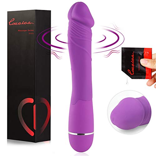 Masajeador con 10 Modos, Impermeable, Heathy y Safty, Púrpura