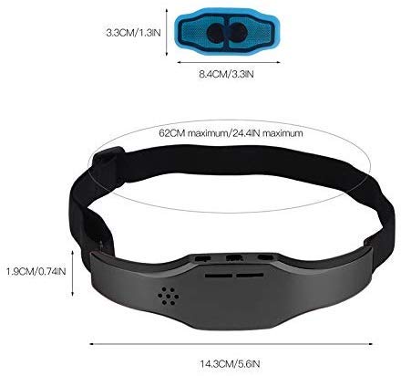 Masajeador de cabeza, Instrumento para dormir, Masajeador de cabeza eléctrico, Instrumento de masaje para dormir Tratar el insomnio, Aliviar el dolor de cabeza Aparato relajante