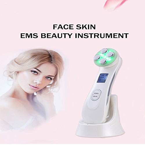 Masajeador De Estiramiento Facial, Piel Facial, Ems, Rf, Fotón Led, Estiramiento Facial, Estiramiento Facial, Máquina De Masaje De Belleza, Masajeador A