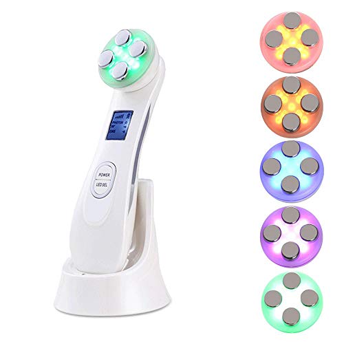 Masajeador De Estiramiento Facial, Piel Facial, Ems, Rf, Fotón Led, Estiramiento Facial, Estiramiento Facial, Máquina De Masaje De Belleza, Masajeador A
