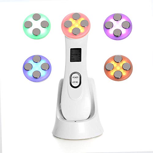 Masajeador De Estiramiento Facial, Piel Facial, Ems, Rf, Fotón Led, Estiramiento Facial, Estiramiento Facial, Máquina De Masaje De Belleza, Masajeador A